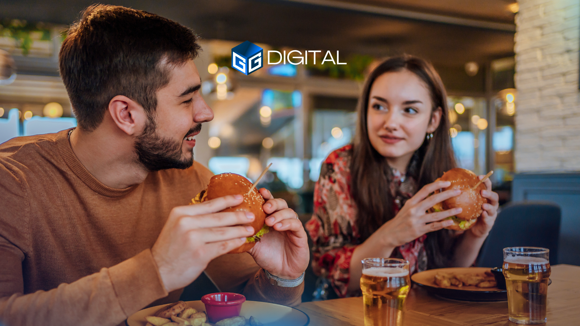 How can I get more followers and sales for my food service burger restaurant via Instagram? I GGDIGITAL